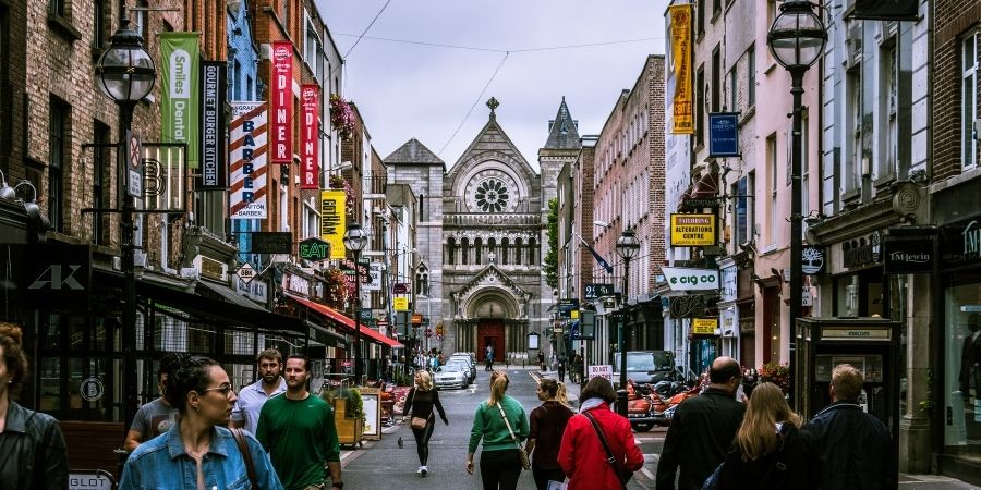 mejores ciudades de irlanda para aprender ingles Dublín