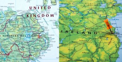 Cuál es la diferencia entre Irlanda e Irlanda del Norte