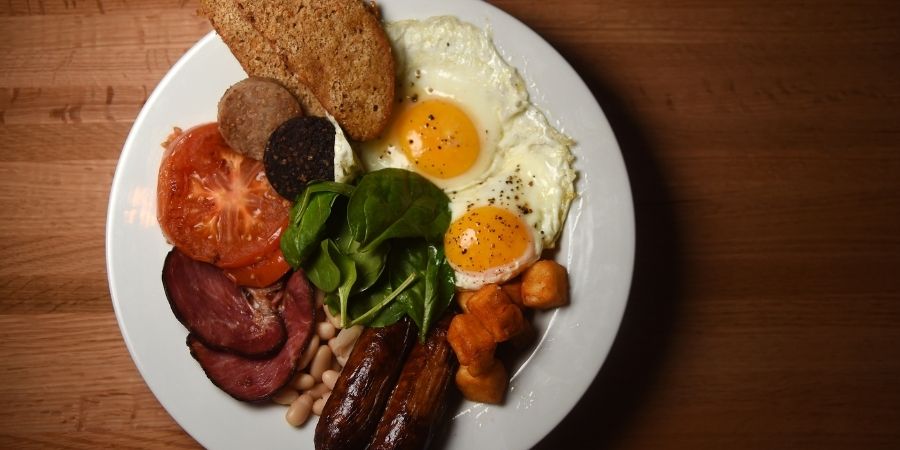 El desayuno mas completo del mundo, comida tipica irlandesa