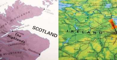 Escocia o Irlanda, tus destinos para escoger,decide